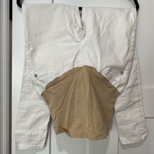 Maternity White Skinny Jeans
